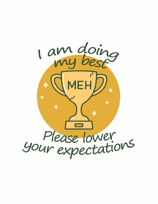 The Meh-dal of Honor Sticker