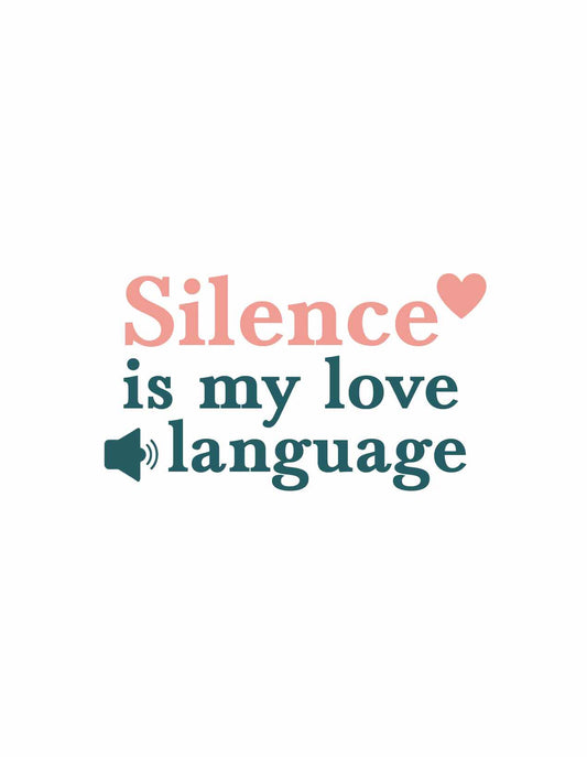 The Mute Button Romance Sticker